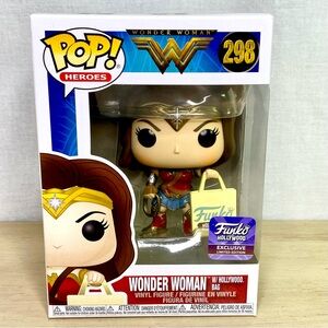 Funko Pop! Heroes 298 Wonder Woman Funko Hollywood Exclusive
